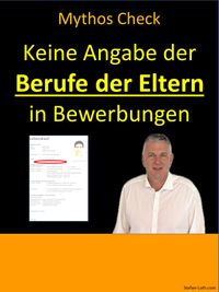 Beruf der Eltern in Bewerbungen